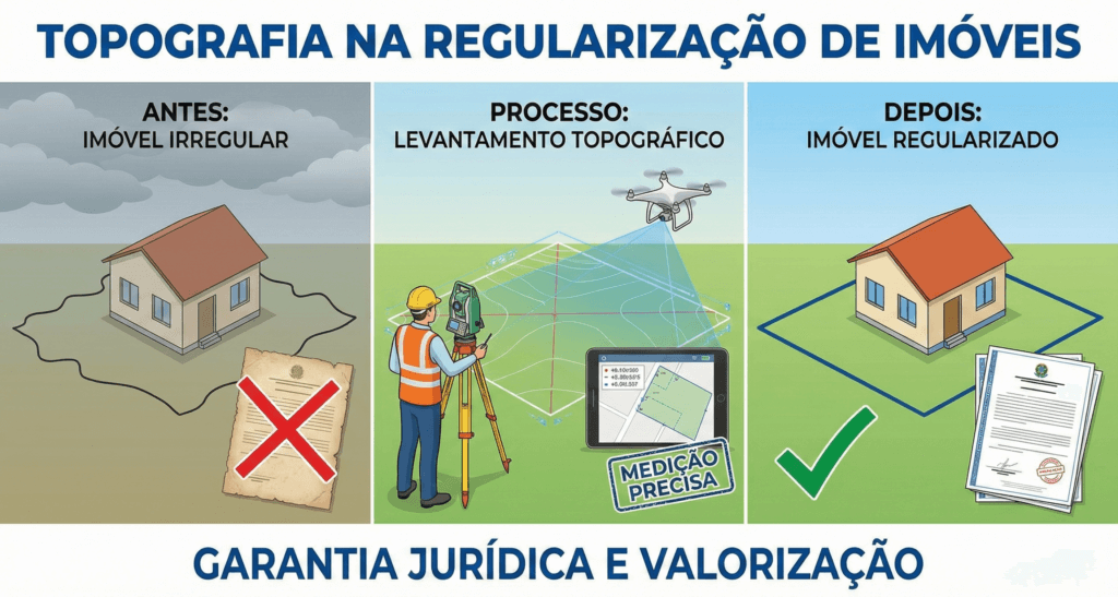 Topografia na regularização de imóveis: por que ela é indispensável?